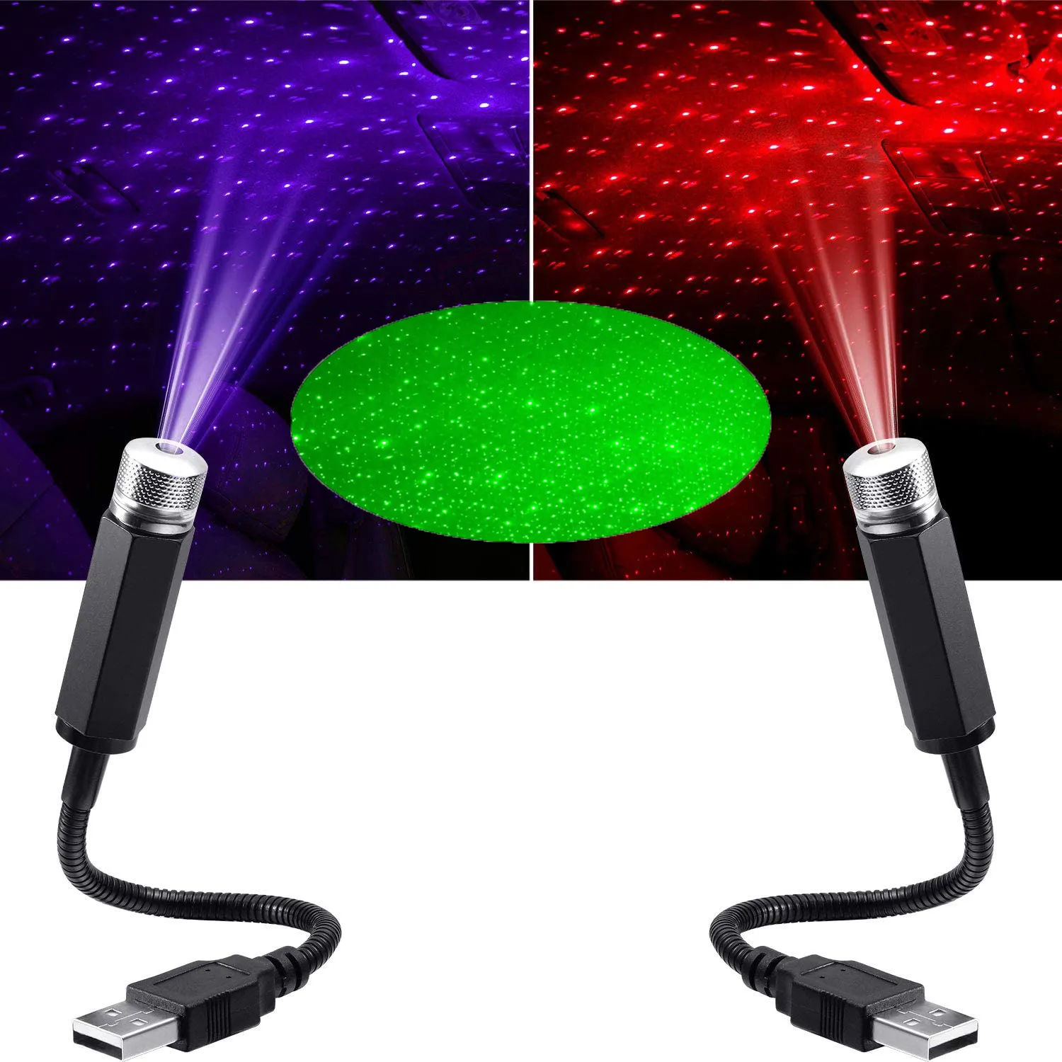Star Projector Night - Car Romantic LED Starry Sky Night