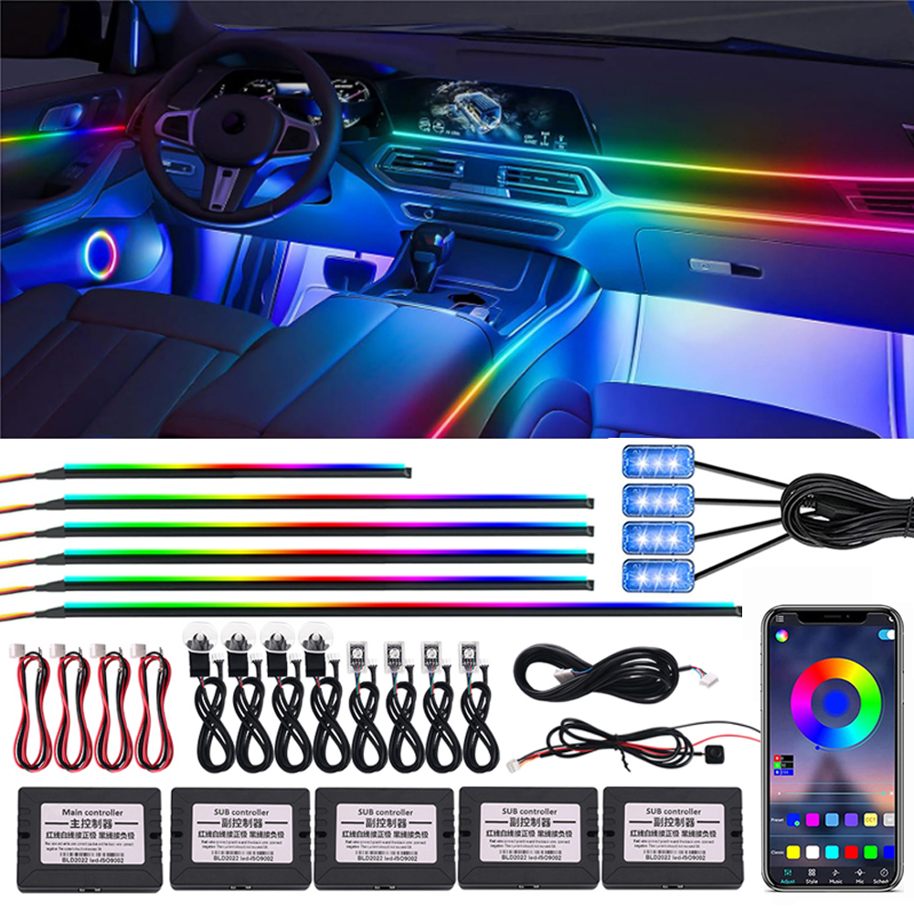 Lighting Bolt Decor - 18 in 1 64 Color RGB