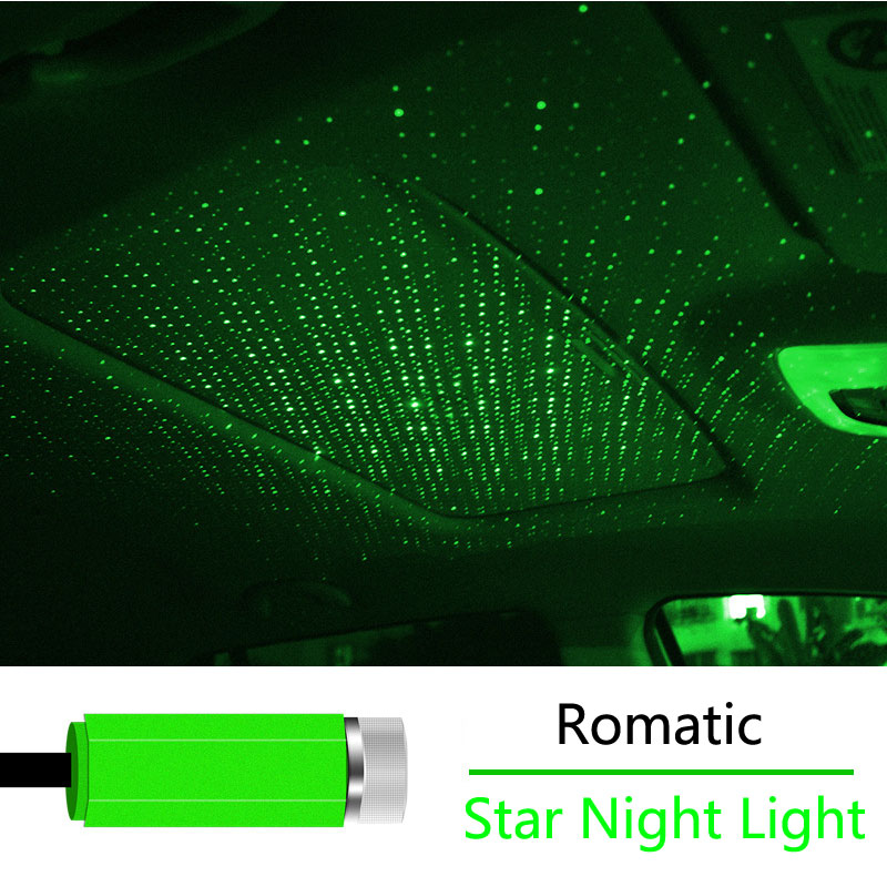 Star Projector Night - Adjustable Auto USB Decorative Lamp Interior