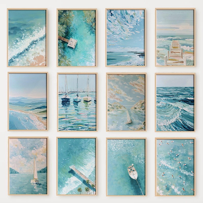 Lighting Decoration Ideas - Light Blue Ocean Stretched So Far,
