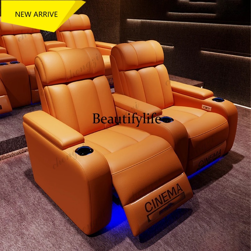 Furniture Lighting & Decor Magazine - G153 Luxury Genuine Leather Electric Recliners