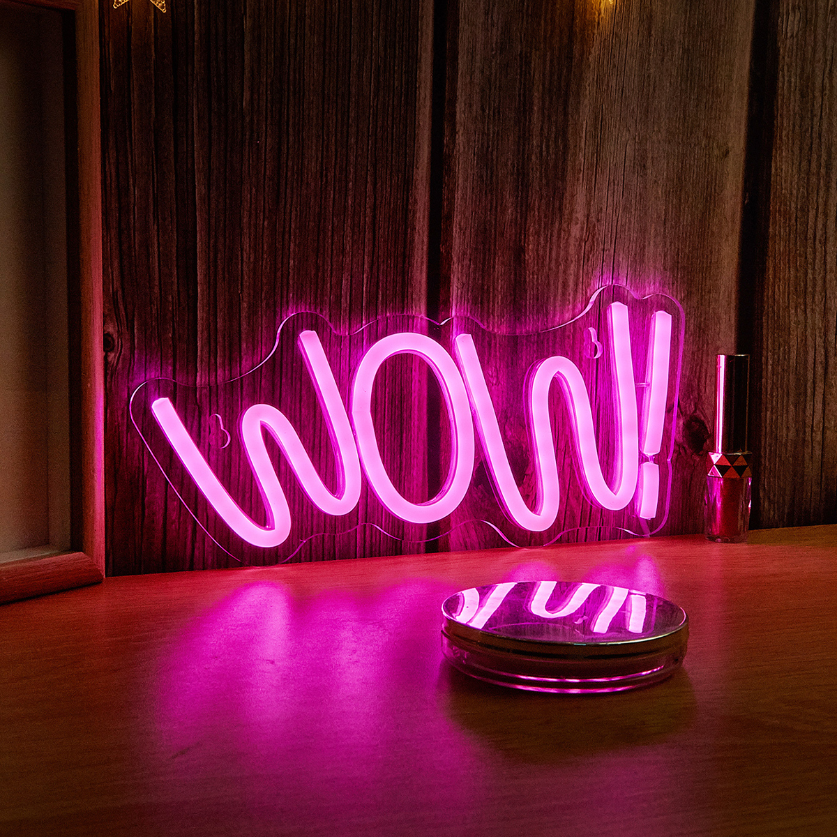 Lighting Decor Wow - Chi-buy LED Neon WOW USB Powered