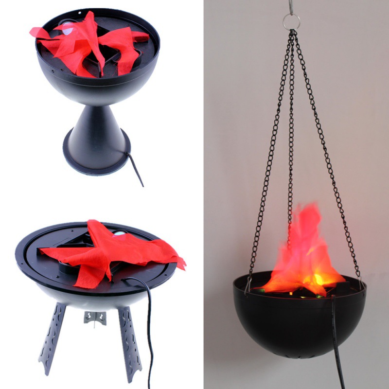 Room Decor Lighting Lamp - 3D Fake Flame Lamp Simulation Brazier