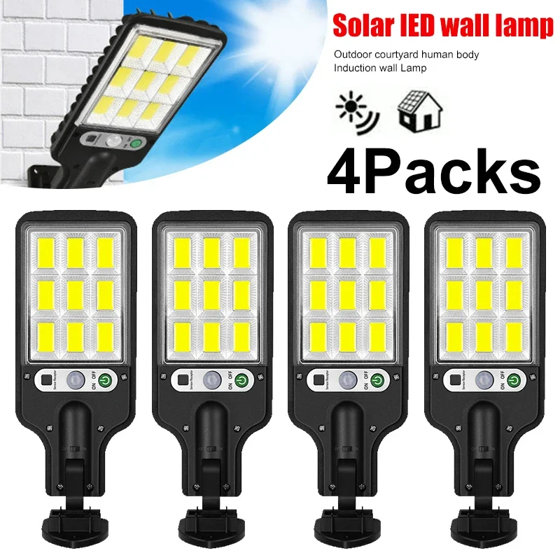 Led Lighting Decor - Powerful LED Solar Outdoor Courtyard Wall