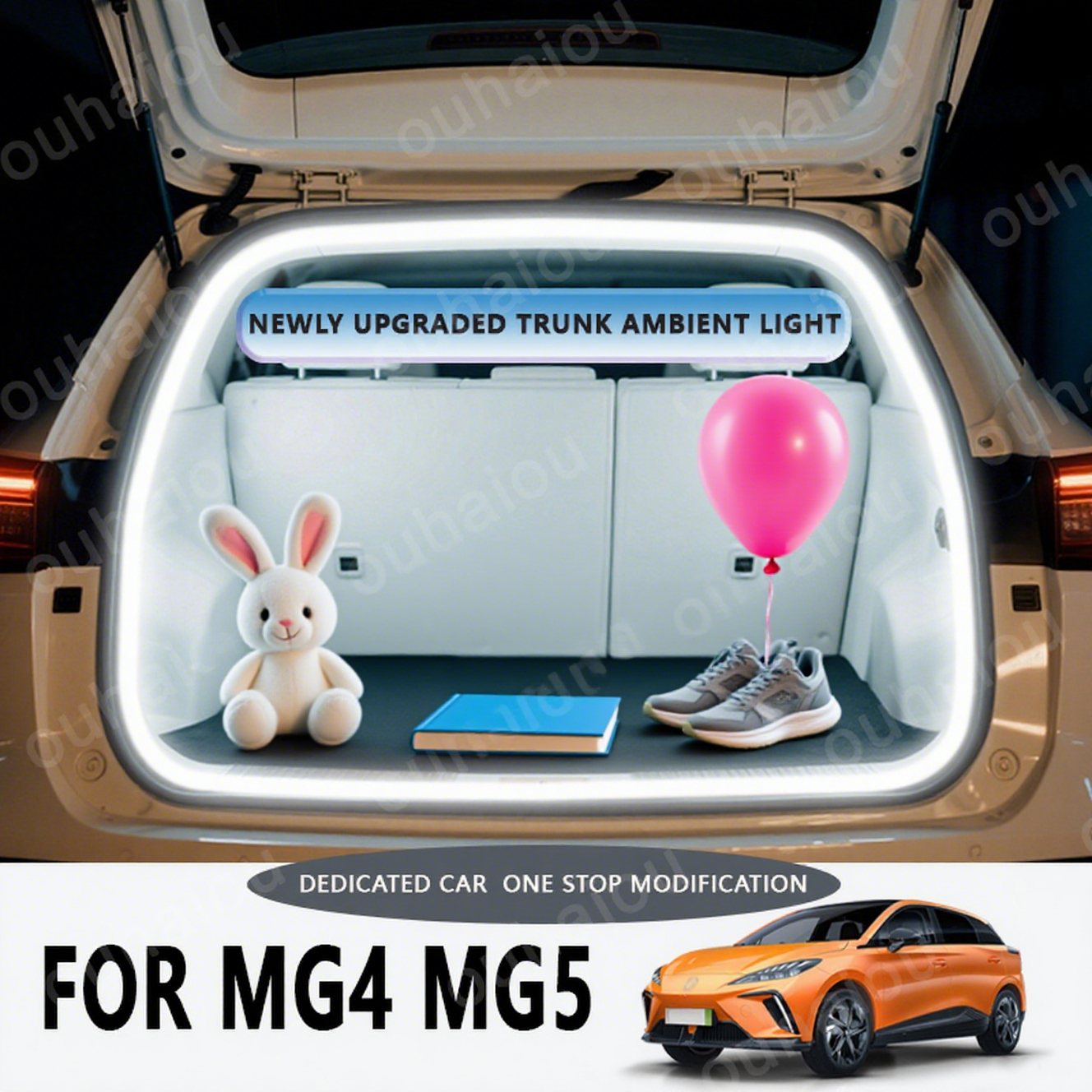 Lighting Bolt Decor - FOR MG4 MG5 Rear Trunk LED