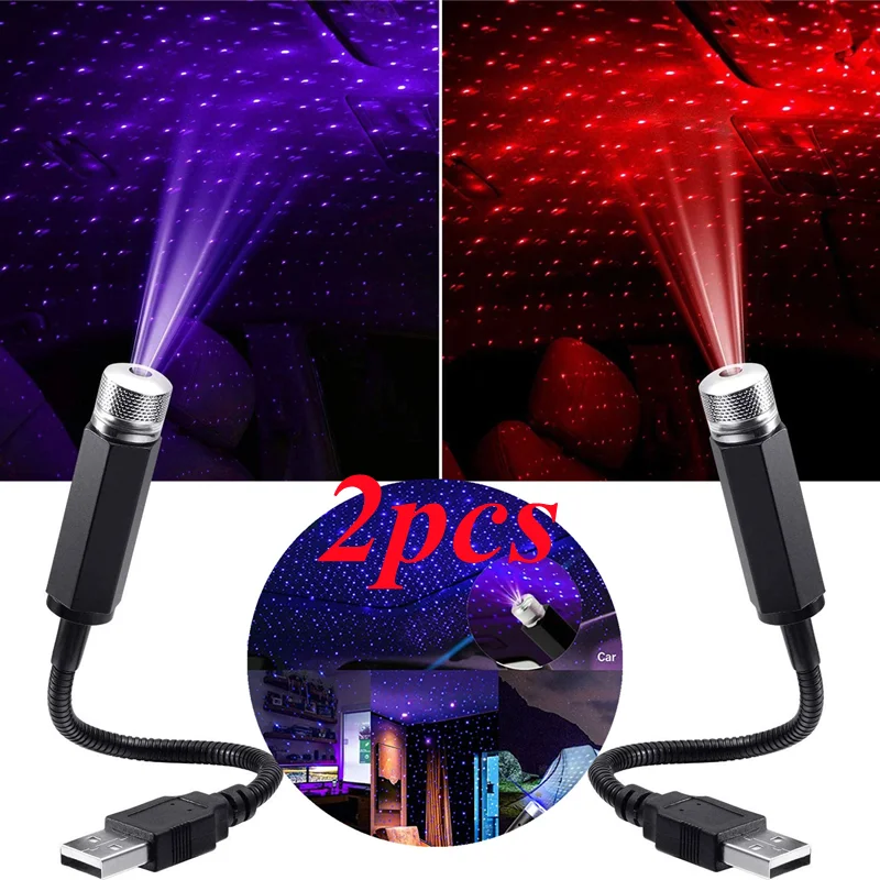 Star Projector Night - 1/2X Romantic LED Starry Sky Night