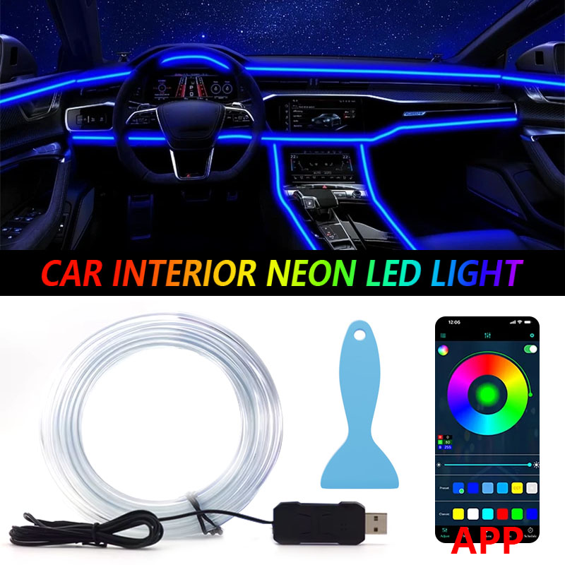Lighting Bolt Decor - Car RGB Ambient LED Light Strip