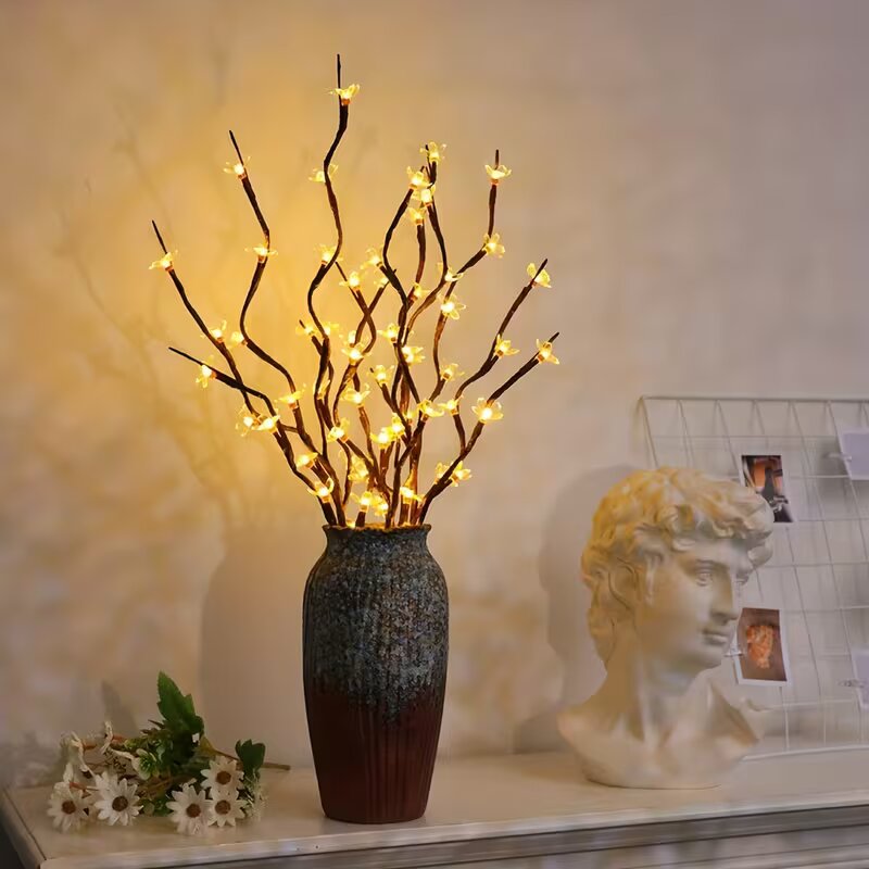 Lighting Decoration Ideas - 1/2PC 20LED Cherry Blossom Tree Branch