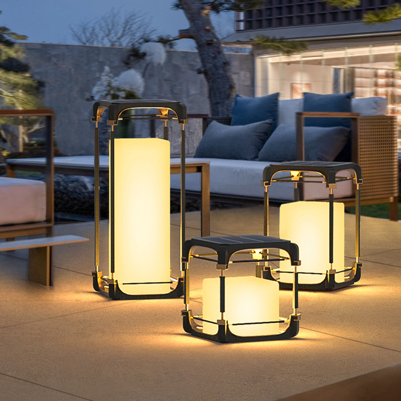 Led Lighting Decor - Luminous floor lamp courtyard solar LED
