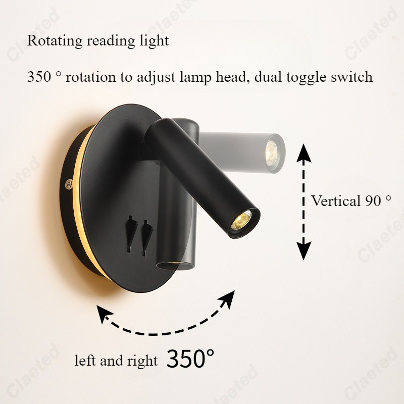 New LED Reading Wall Lamp with - Foyer Lighting Wall Decor 评论和价格