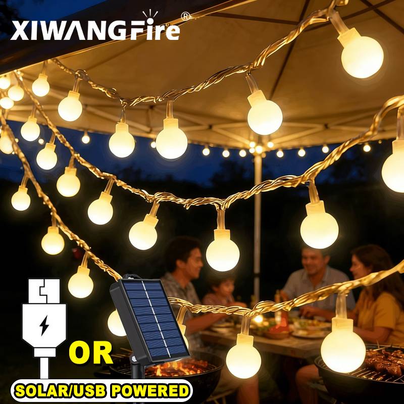 3-10M Solar/USB/Battery String - Led Lighting Decor 评论和价格