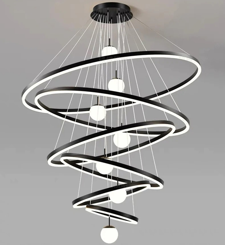 Modern Gold Ring Led Pendant L - Led Lighting Decor 评论和价格