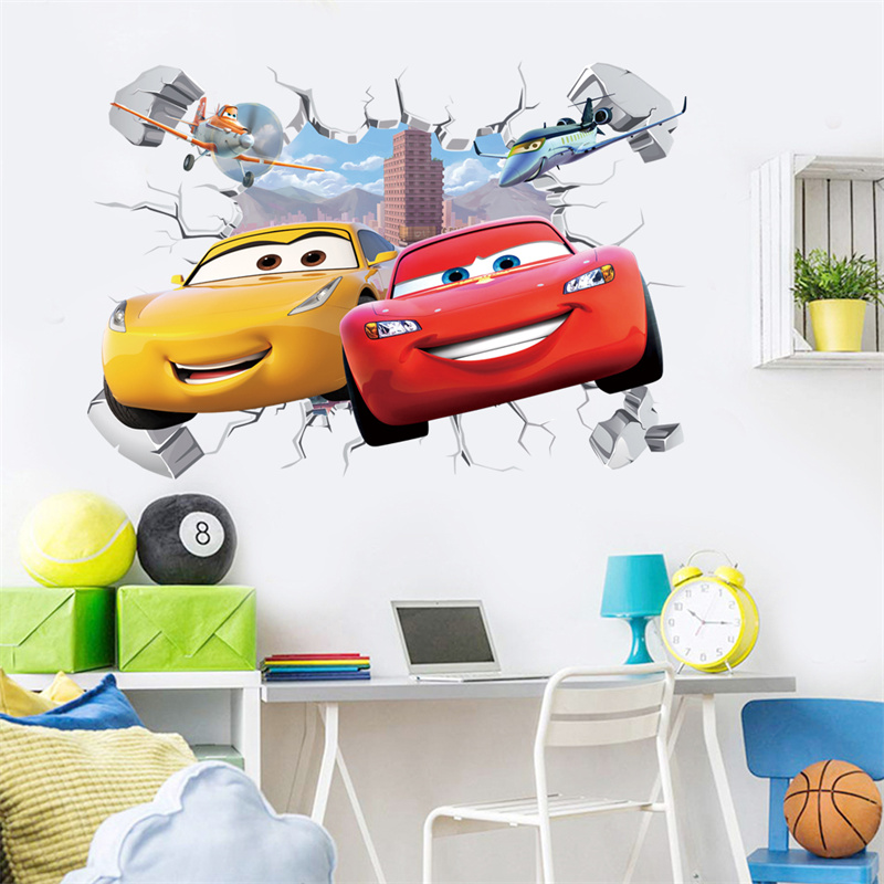 Disney Cartoon Cars Lighting M - Lighting Mcqueen Wall Decor 评论和价格