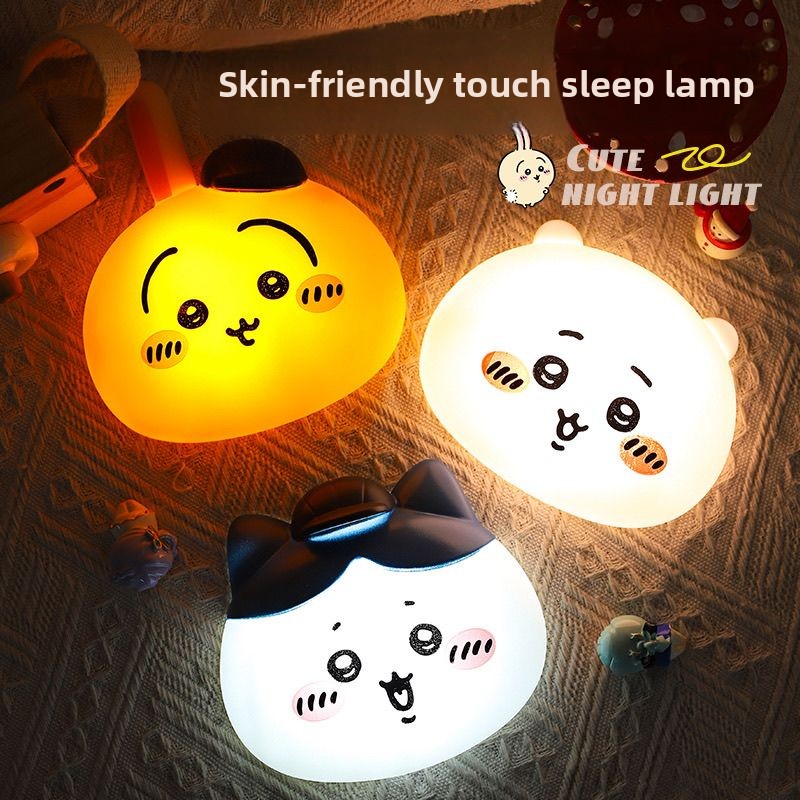 Chikawas Cute Cartoon Tap Ligh - Room Decor Lighting Lamp 评论和价格