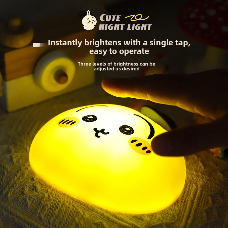 Chikawas Cute Cartoon Tap Ligh - Room Decor Lighting Lamp 评论和价格