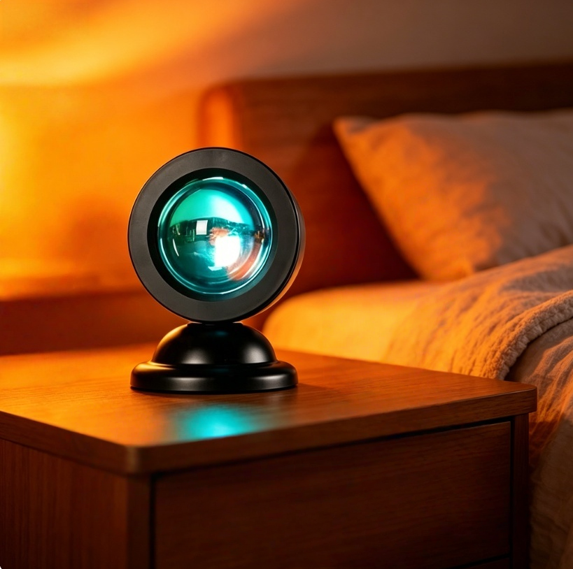 Mini Sunset Lamp RGB 16 Colors - Sunset Lamp Projection 评论和价格