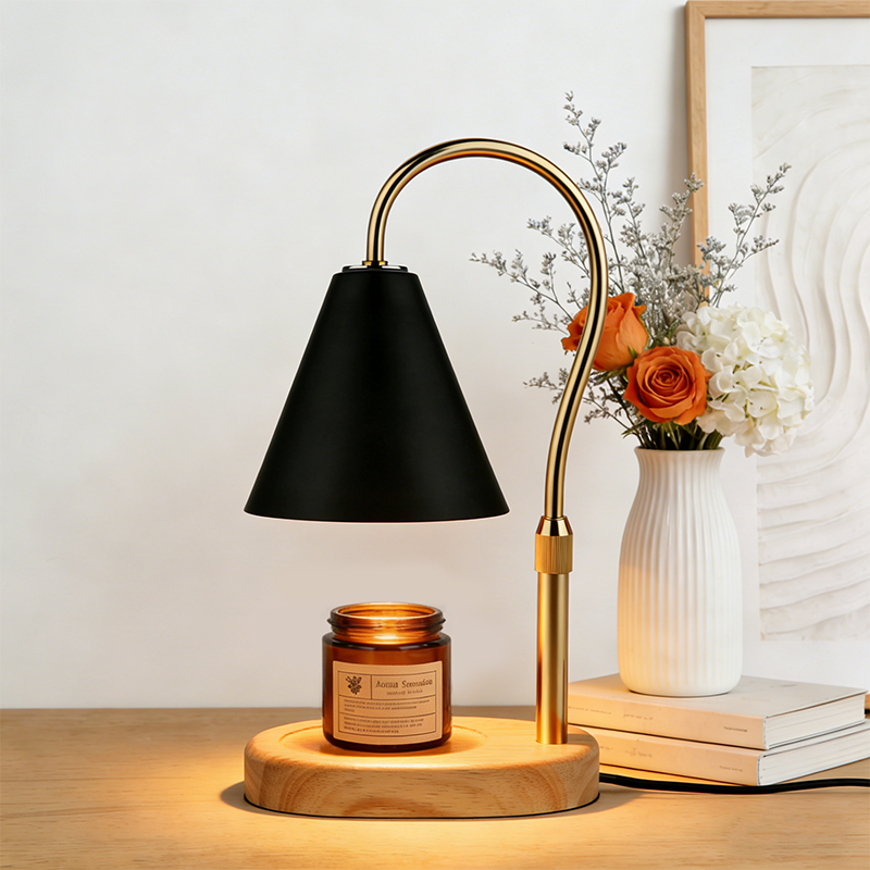 Black Candle Warmer Lamp Kitch - Room Decor Lighting Lamp 评论和价格