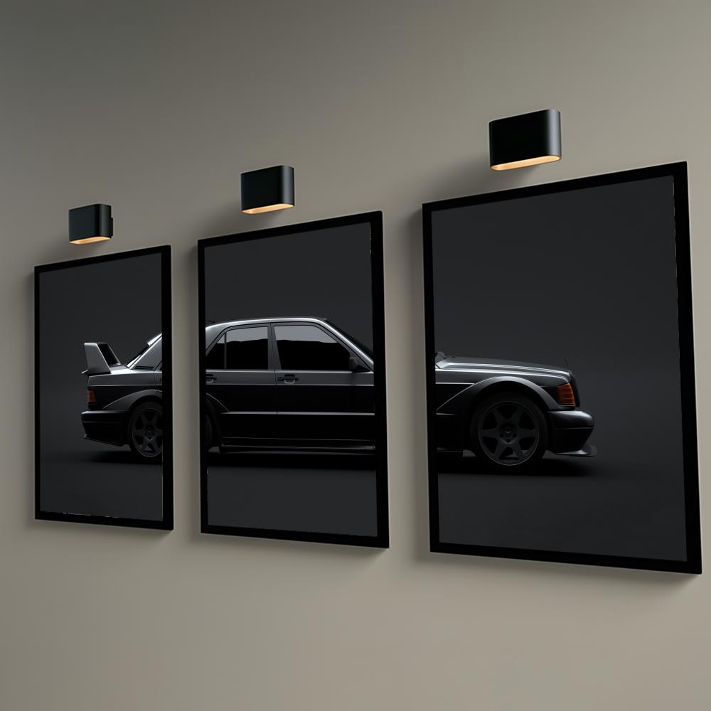 Classic Sports Car 190E Design - Lighting Mcqueen Wall Decor 评论和价格