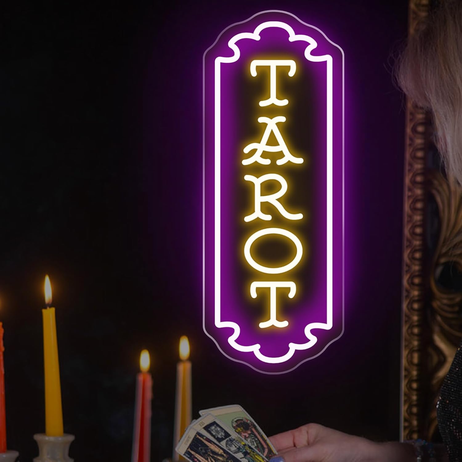 Tarot Neon Sign USB Powered My - Lighting Decoration Ideas 评论和价格