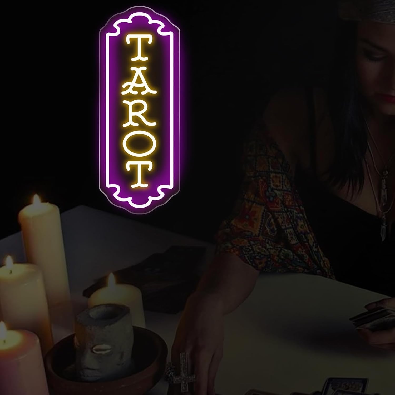 Tarot Neon Sign USB Powered My - Lighting Decoration Ideas 评论和价格