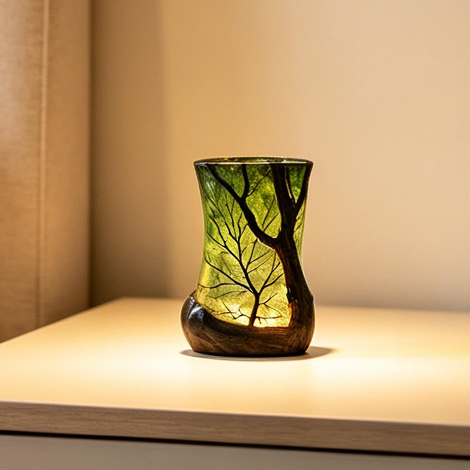 Bedside Table Lamp Forest Nigh - Room Decor Lighting Lamp 评论和价格