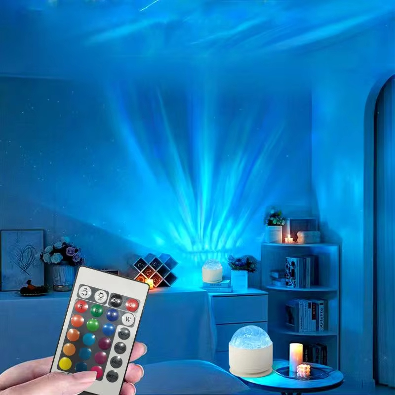 USB Powered Ocean Wave Project - Sunset Lamp Projection 评论和价格