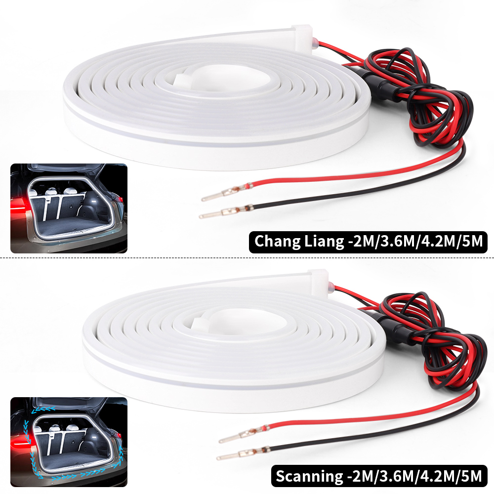 2/4M Car High Brightness Trunk - Lighting Bolt Decor 评论和价格