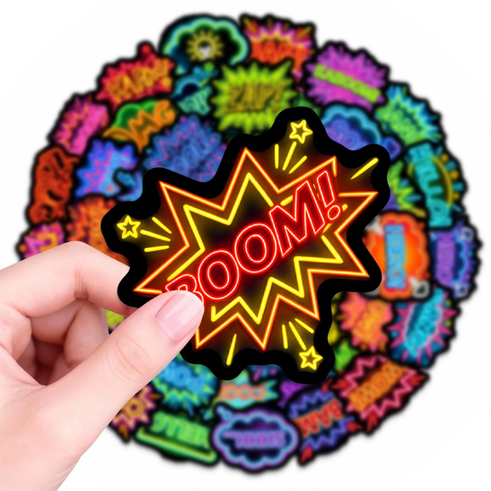 10/30/50pcs BOOM POW OMG WOW E - Lighting Decor Wow 评论和价格