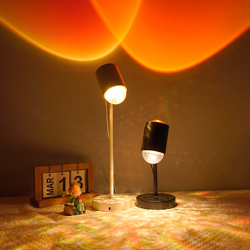Dynamic Rotating Ripple Light  - Sunset Lamp Projection 评论和价格