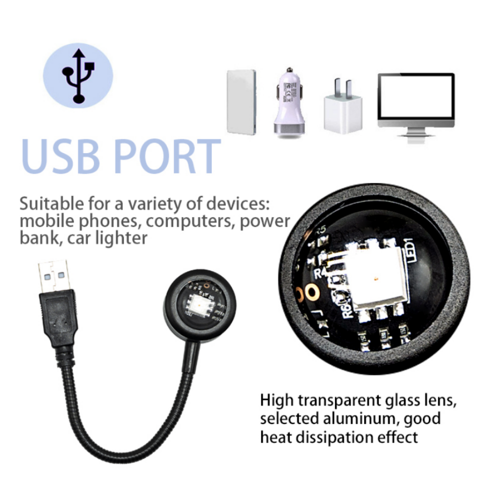Led USB Sunset Lamp Night Ligh - Sunset Lamp Projection 评论和价格