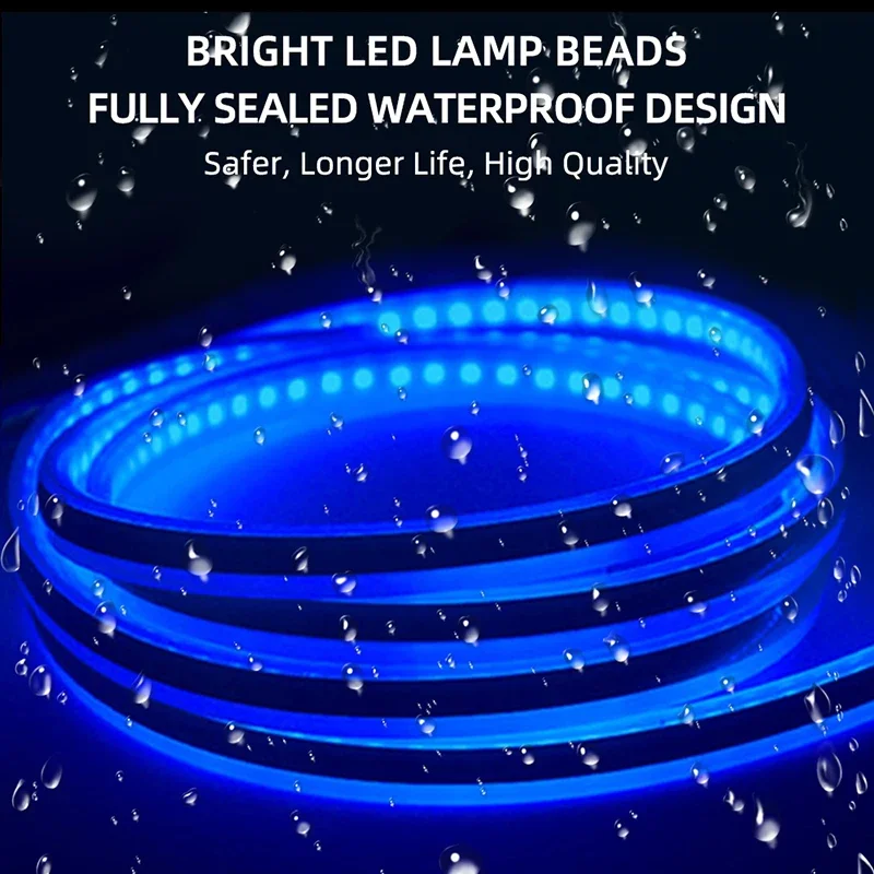 Dynamic Car LED Hood Light 12V - Lighting Bolt Decor 评论和价格