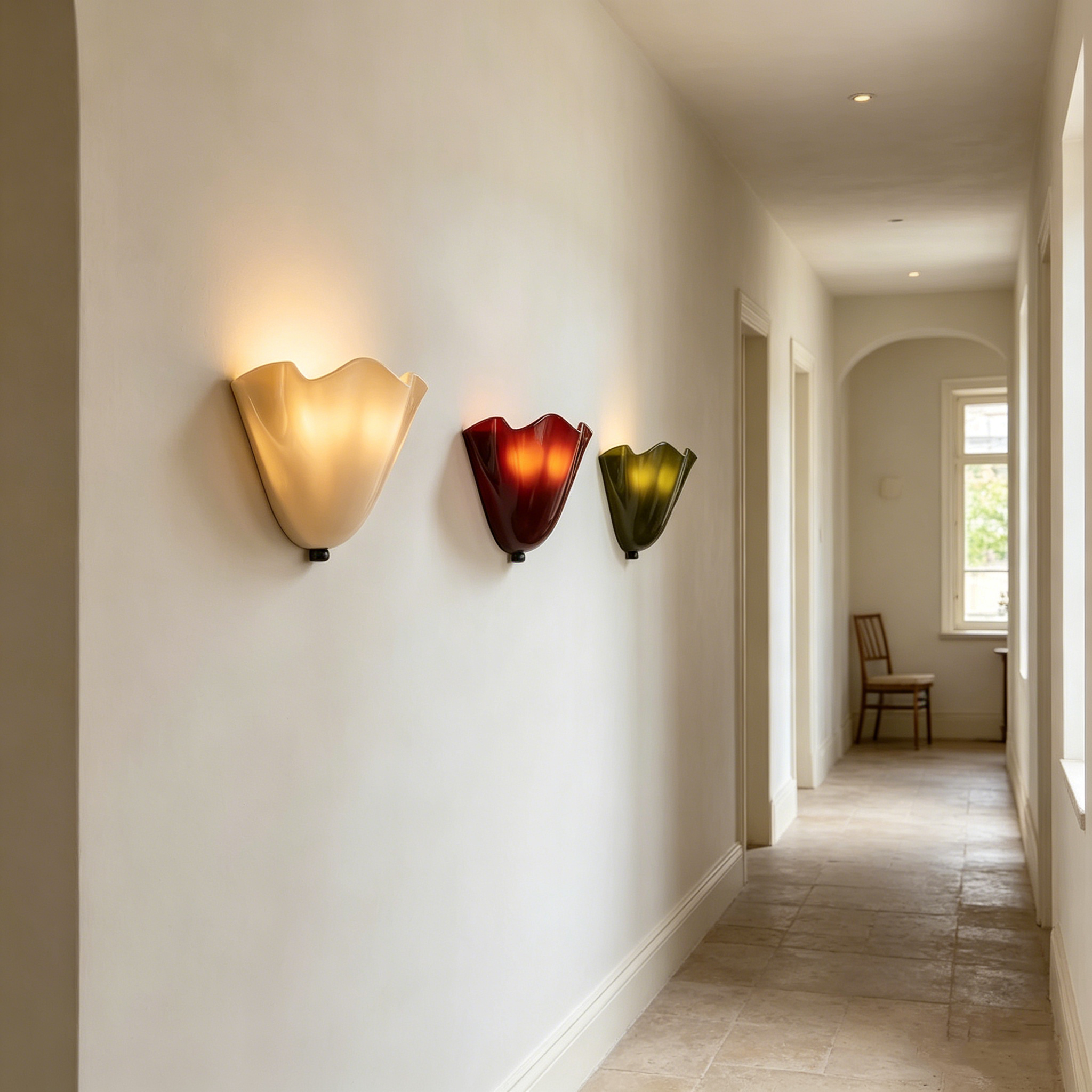 French Shell Shape Background  - Foyer Lighting Wall Decor 评论和价格