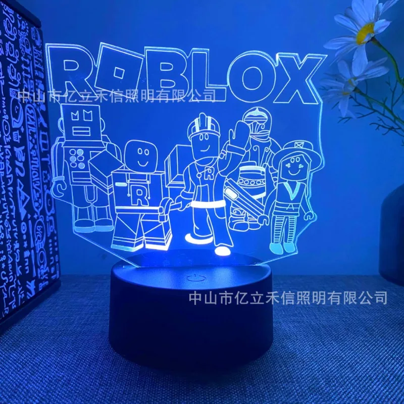 Game Peripheral Roblox 3D Nigh - Room Decor Lighting Lamp 评论和价格