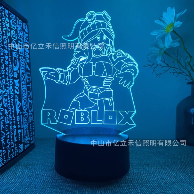 Game Peripheral Roblox 3D Nigh - Room Decor Lighting Lamp 评论和价格