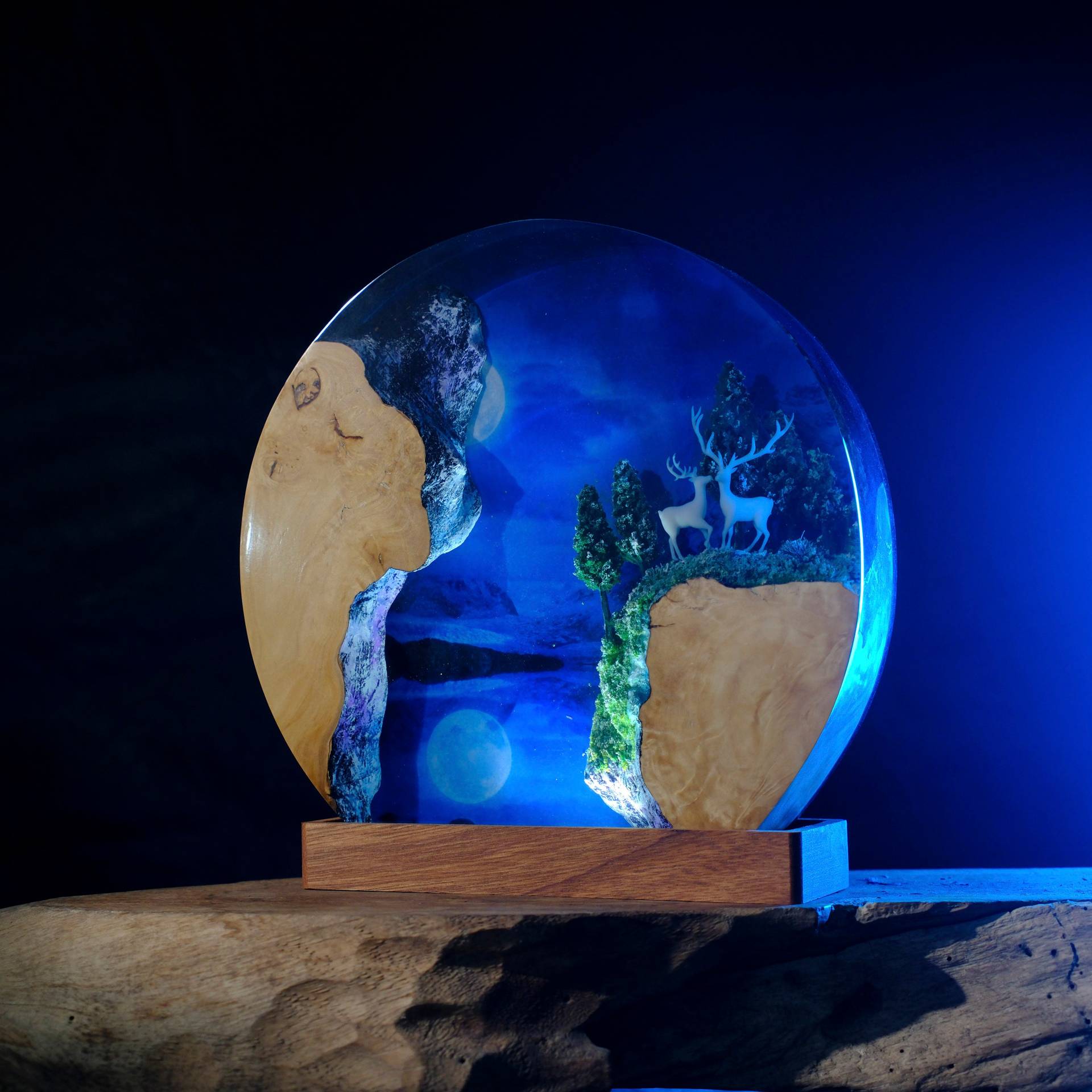 Customized Items Resin Table L - Room Decor Lighting Lamp 评论和价格