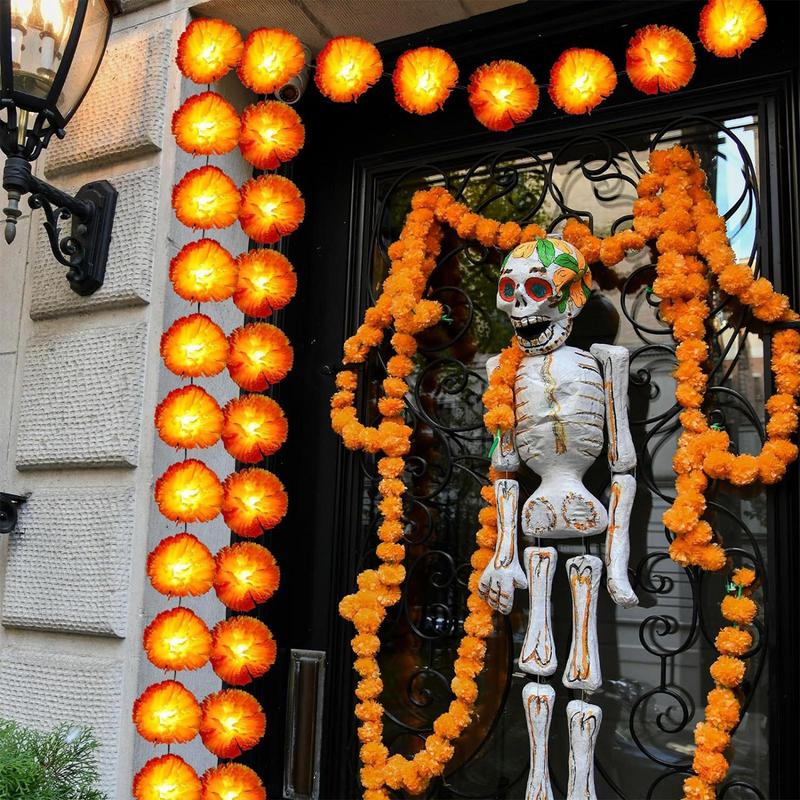 Led Marigold Garland Lights Li - Lighting Decoration For Diwali 评论和价格