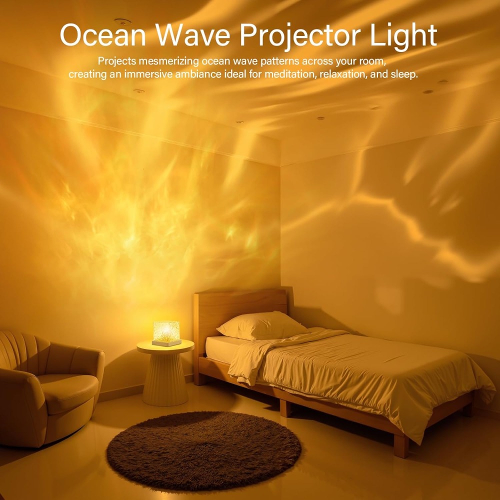 Ocean Wave Projector Light, 16 - Room Decor Lighting Lamp 评论和价格
