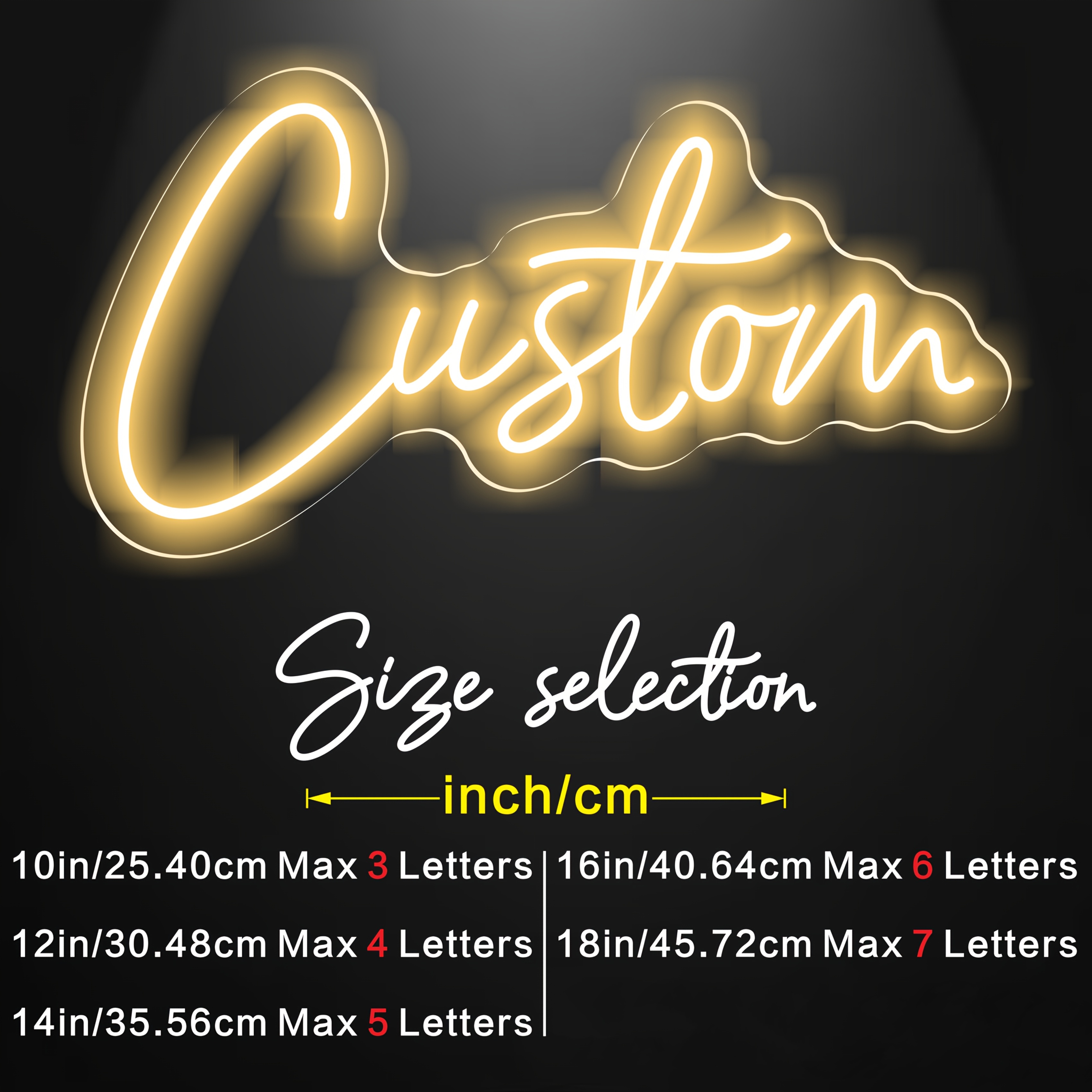 Custom neon sign, personalized - Lighting Decoration Ideas 评论和价格