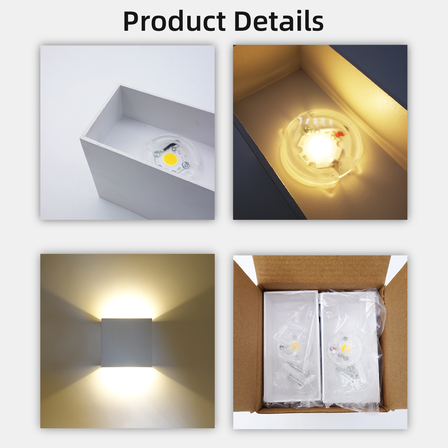 LED Wall Sconces 6W Modern Ind - Foyer Lighting Wall Decor 评论和价格