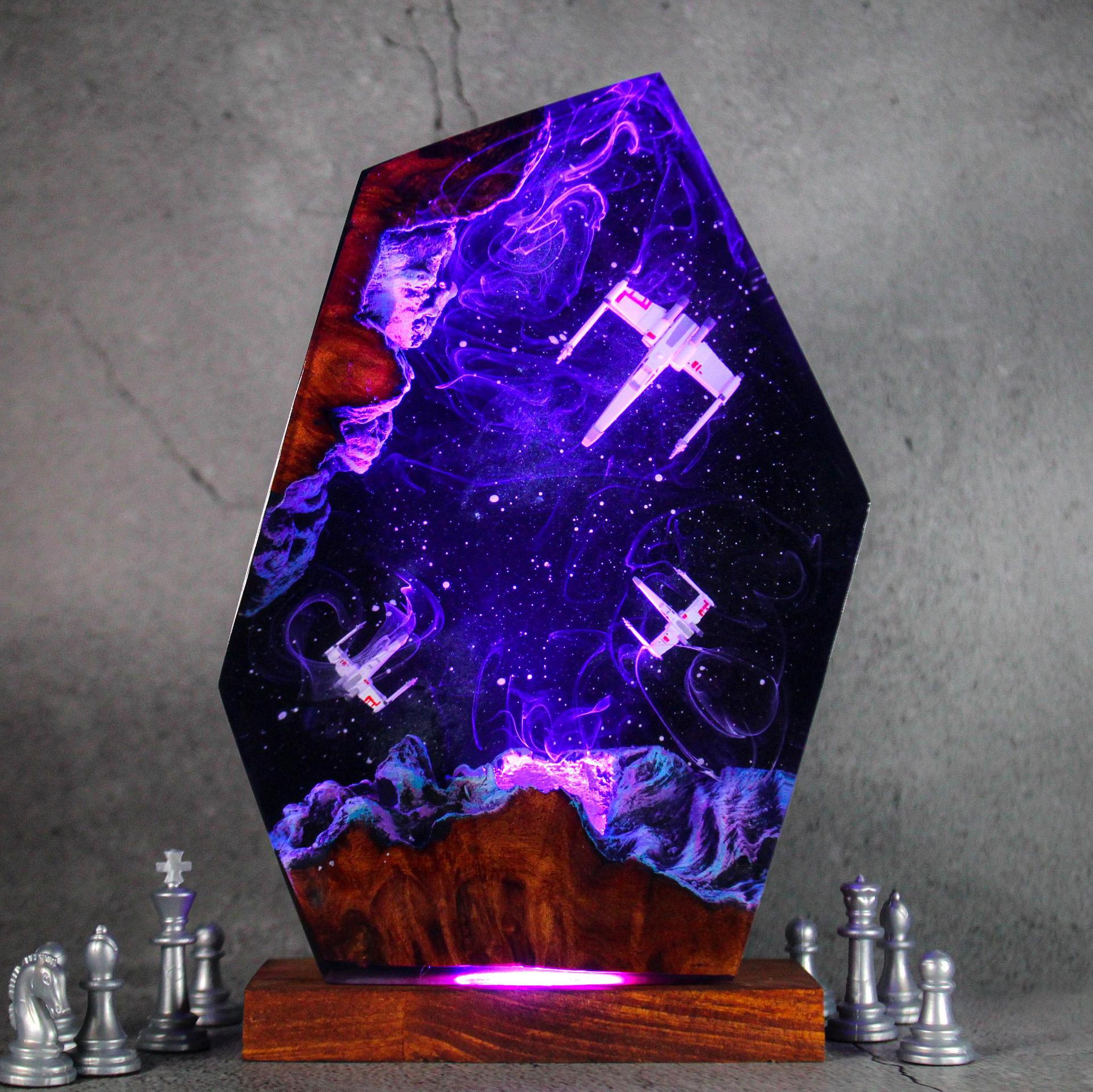 Customized Items Resin Table L - Room Decor Lighting Lamp 评论和价格