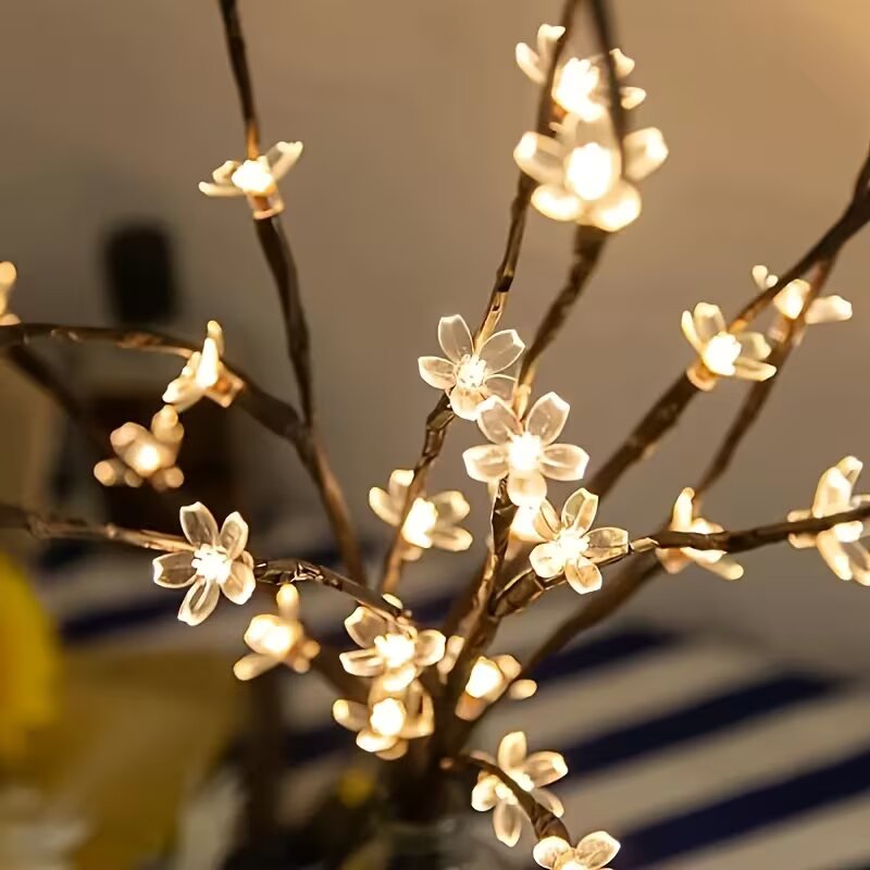 1/2PC 20LED Cherry Blossom Tre - Lighting Decoration Ideas 评论和价格