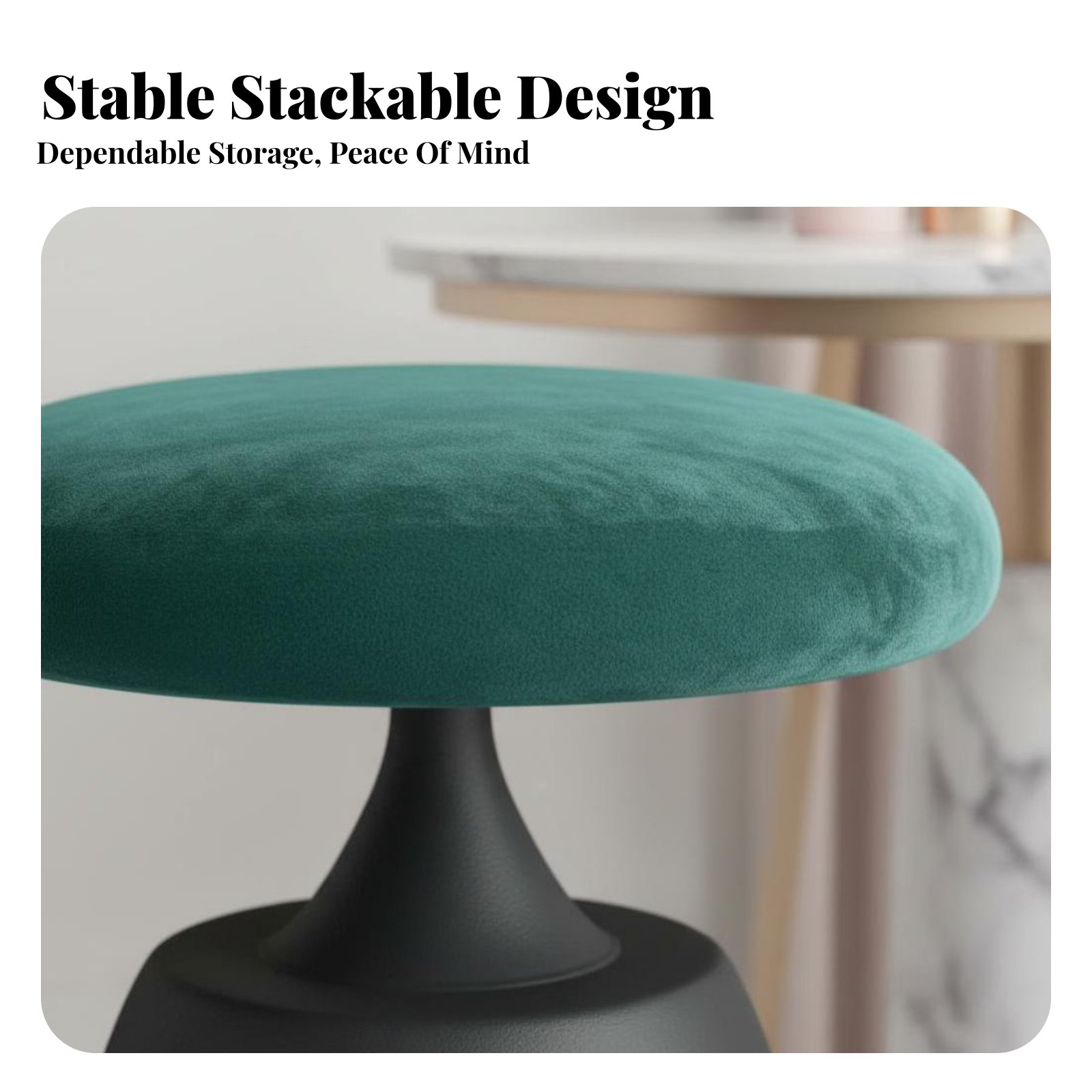 Round Upholstered Pouf Light L - Furniture Lighting & Decor Magazine 评论和价格