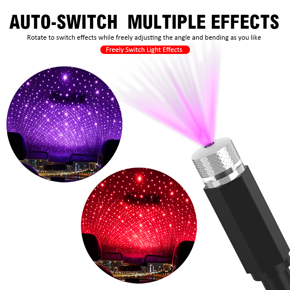 USB Car Roof Projector LED Sta - Star Projector Night 评论和价格