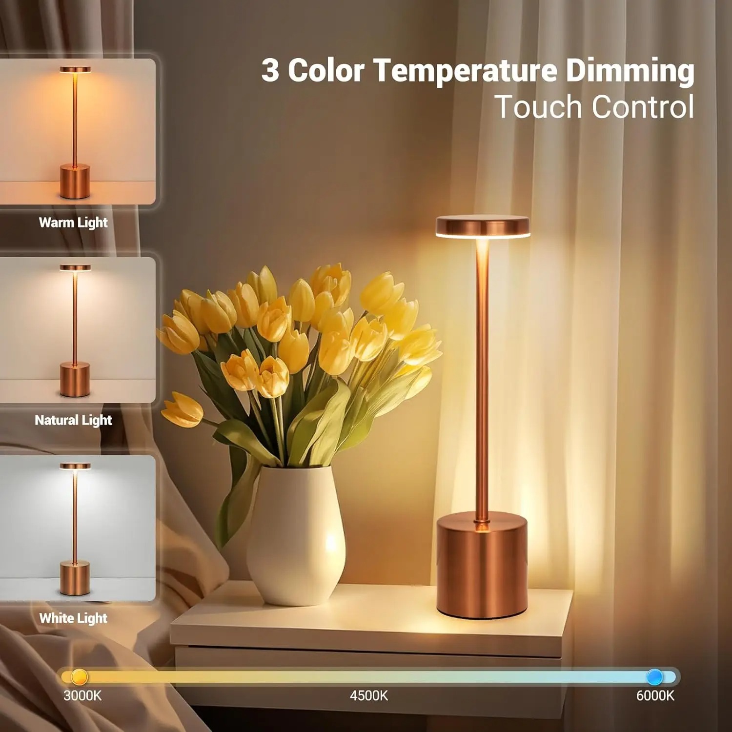 GGBingo Metal Light Table Lamp - Room Decor Lighting Lamp 评论和价格