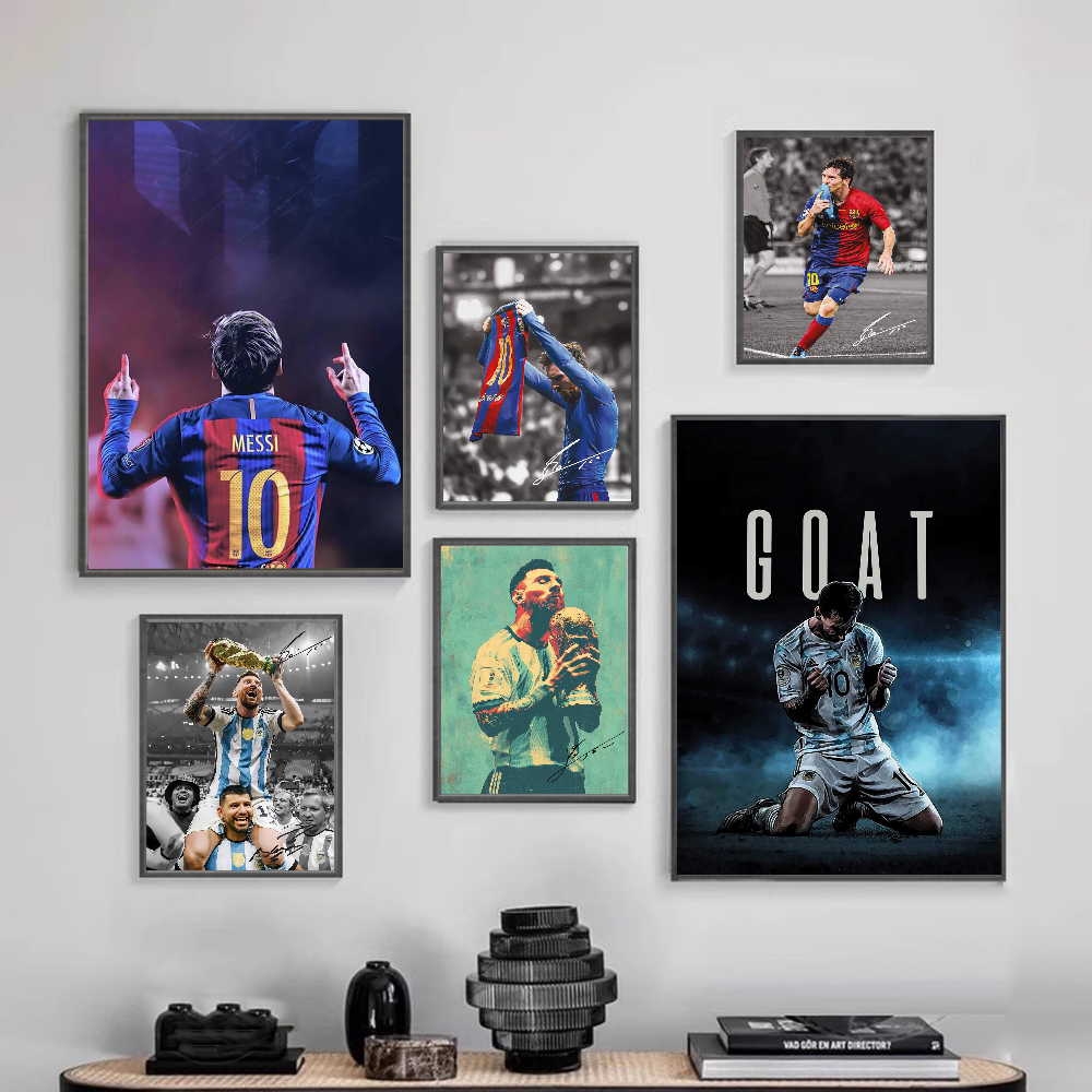 Legend football player Messi P - Lighting Mcqueen Wall Decor 评论和价格