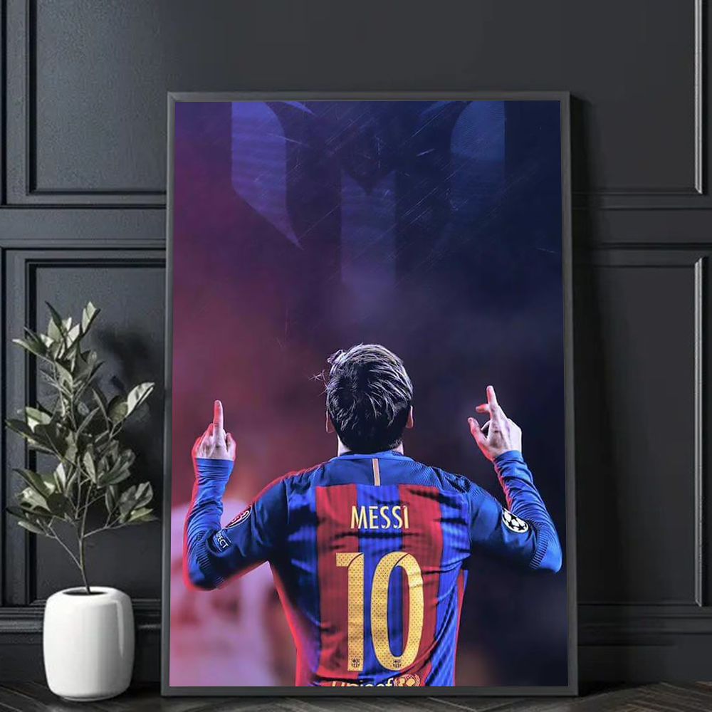 Legend football player Messi P - Lighting Mcqueen Wall Decor 评论和价格
