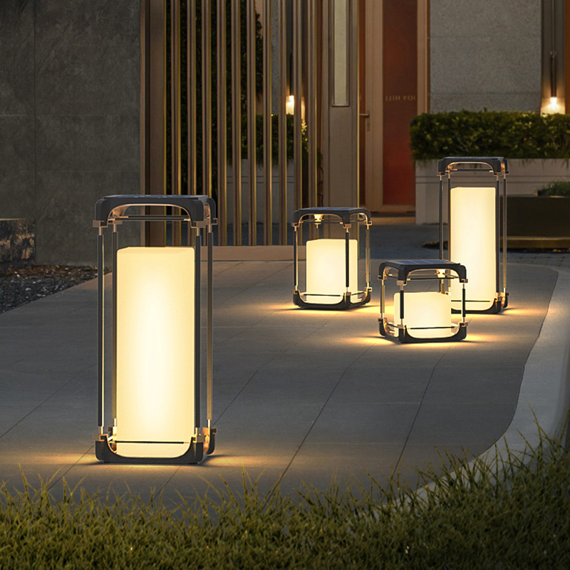 Luminous floor lamp courtyard  - Led Lighting Decor 评论和价格