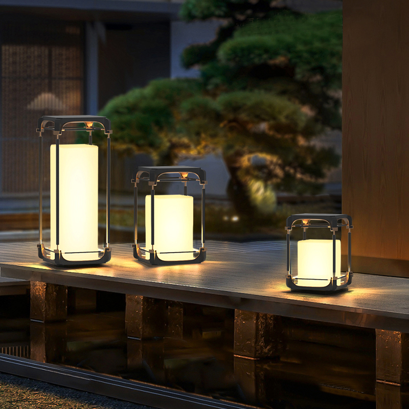 Luminous floor lamp courtyard  - Led Lighting Decor 评论和价格