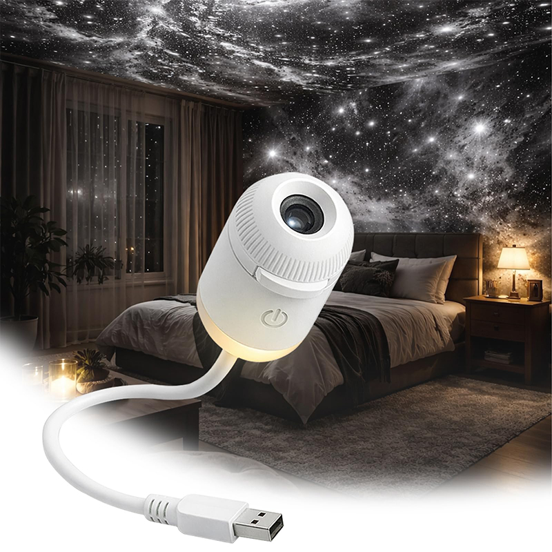 2-in-1 Mini Galaxy Star Projec - Star Projector Night 评论和价格