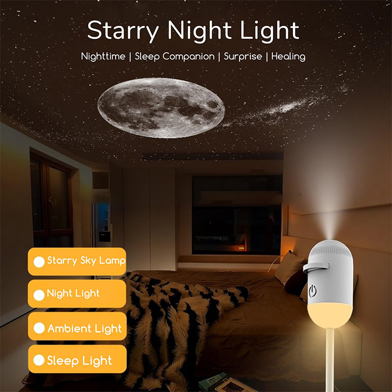 2-in-1 Mini Galaxy Star Projec - Star Projector Night 评论和价格